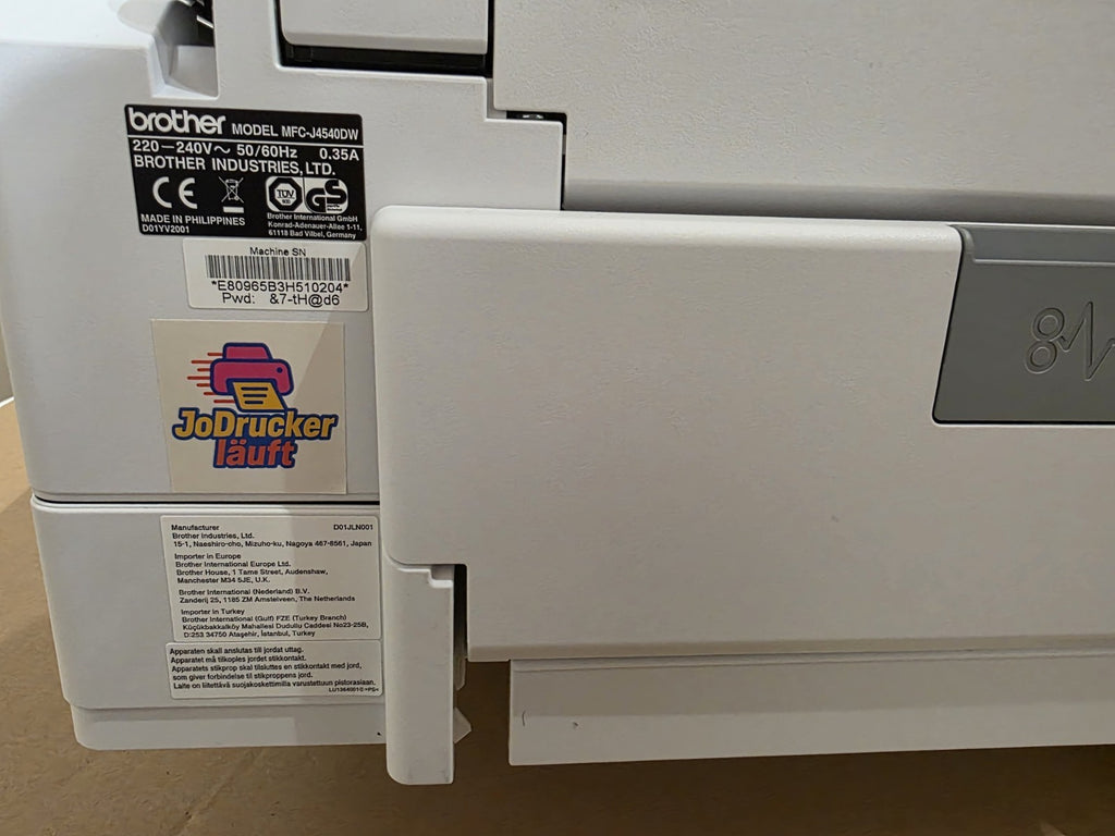 Brother MFC-J4540DWXL 4-in-1 All-In-One-Drucker Duplex ADF Wlan Airprint Win 11