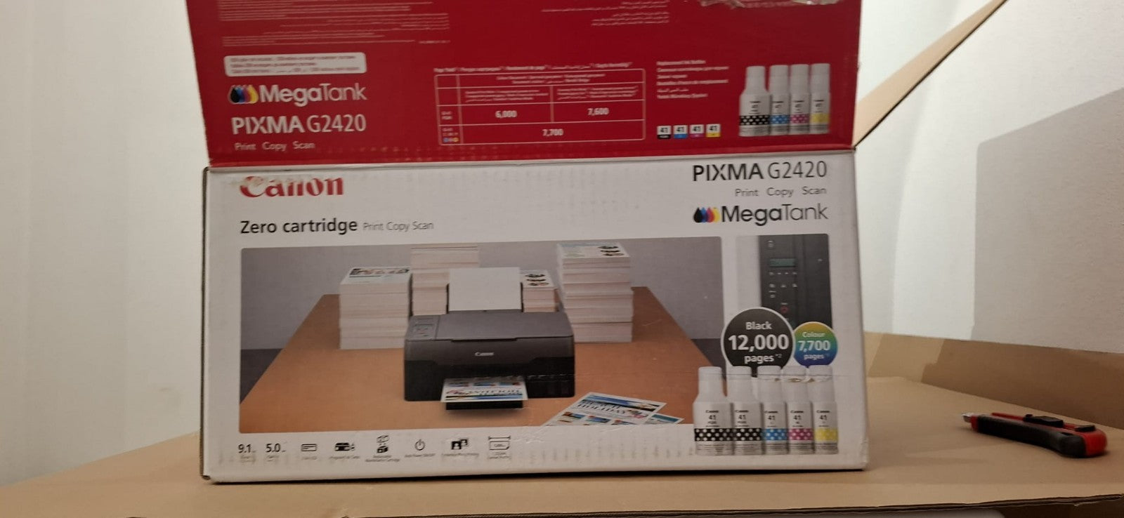 Canon Pixma G2420 3-in-1 Fotodrucker Tintendrucker Kopie Scan Druck USB Win 11