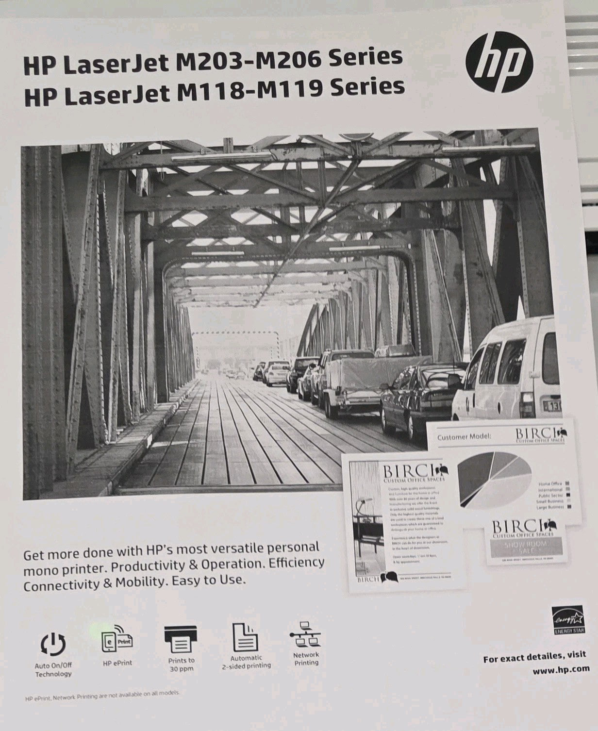 HP M203dn S/W Laserdrucker wie Neu LAN Duplex Netzwerk A4 USB 2.0 Windows 10