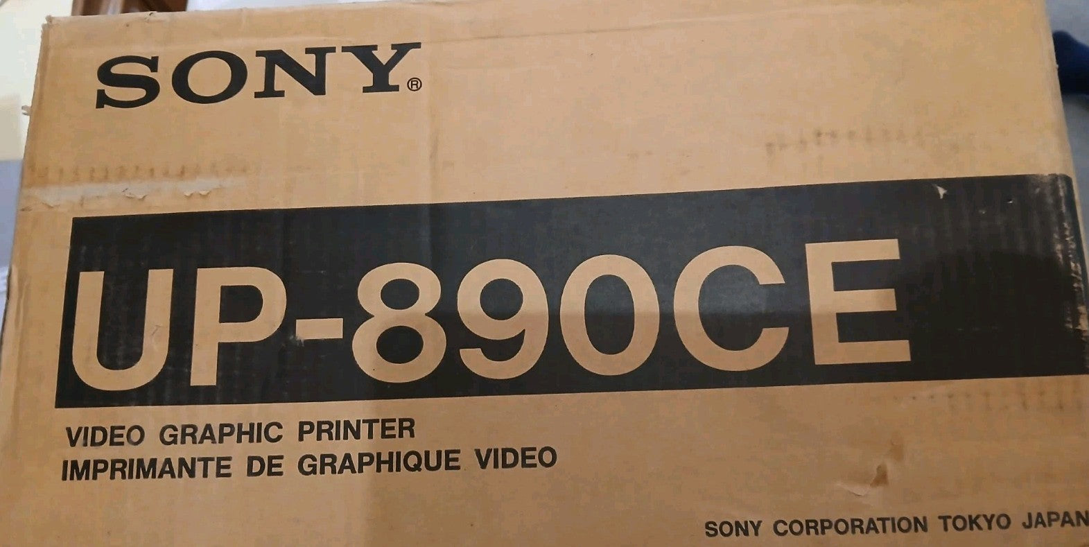 Sony UP-890CE Thermosublimationsdrucker Ultraschall Drucker Medizin PAL/NTSC BNC