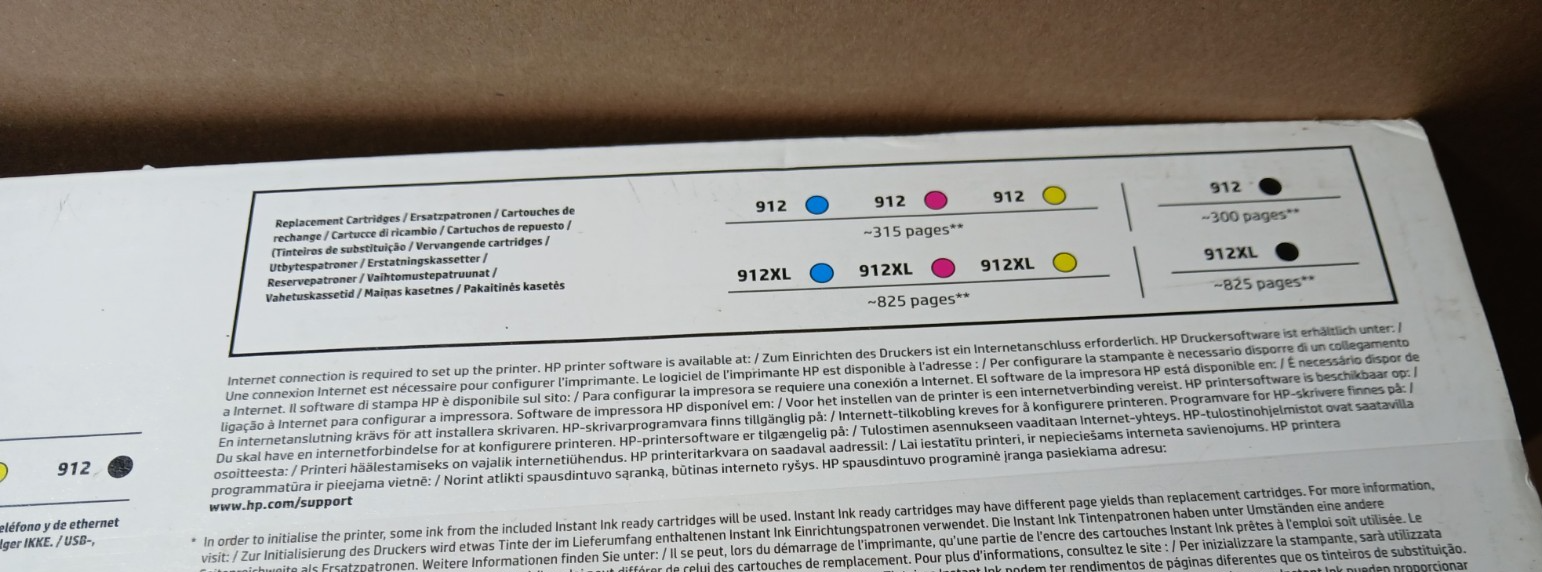 HP OfficeJet 8012 Tintenstrahldrucker Kopie Scan Duplex ADF Wifi HPePrint Win 11