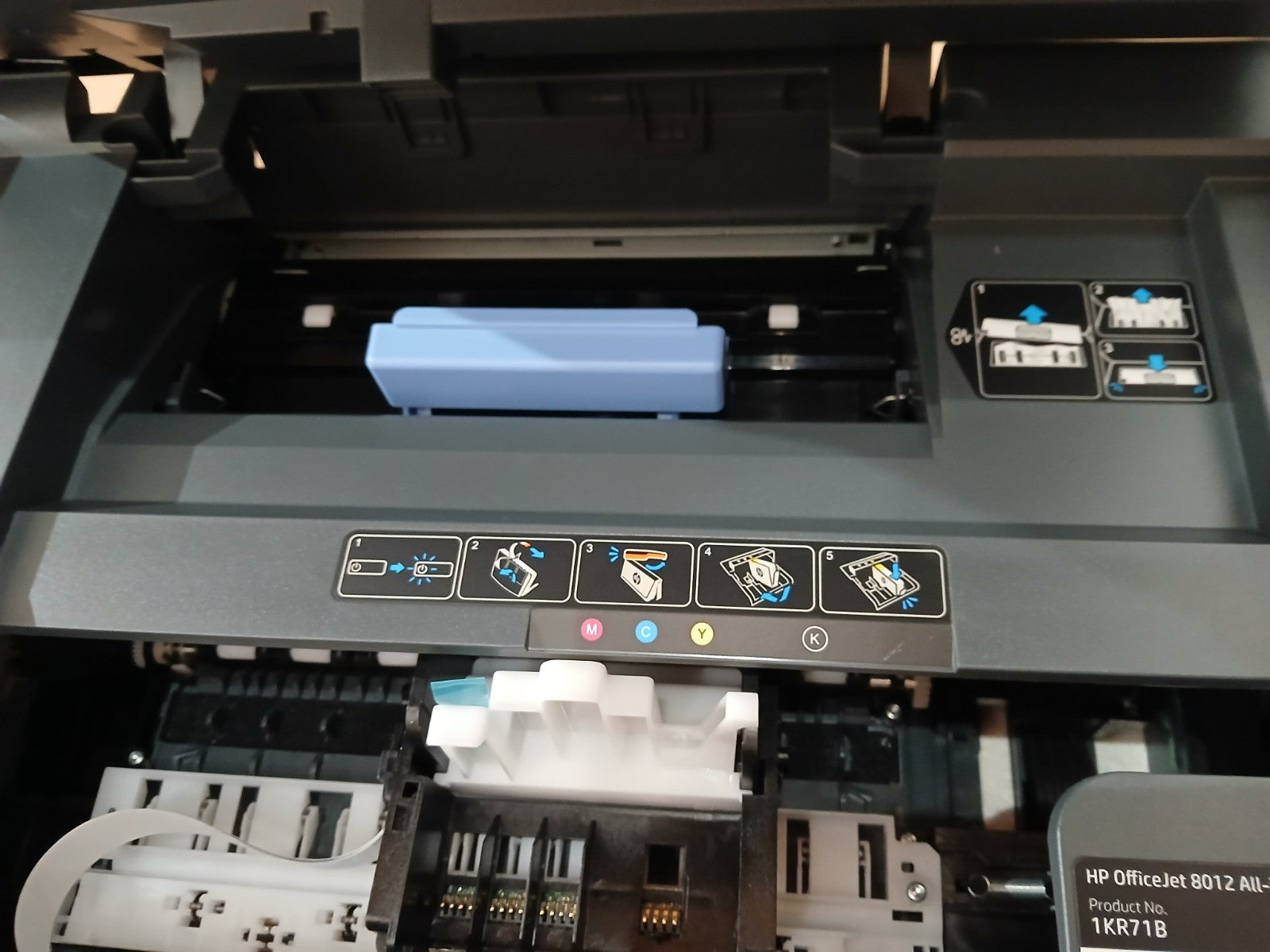 HP OfficeJet 8012 Tintenstrahldrucker Kopie Scan Duplex ADF Wifi HPePrint Win 11