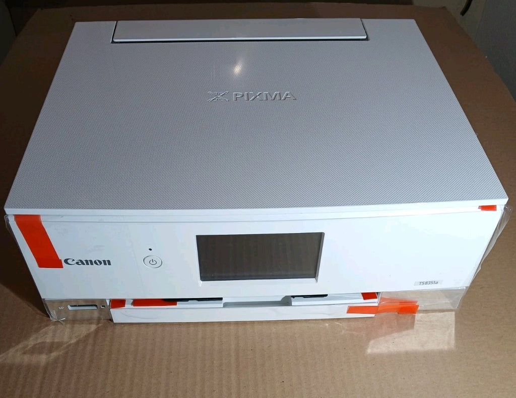Canon PIXMA TS8351a 3-in-1 Tintenstrahldrucker Weiß Duplex CD/DVD Druck Airprint
