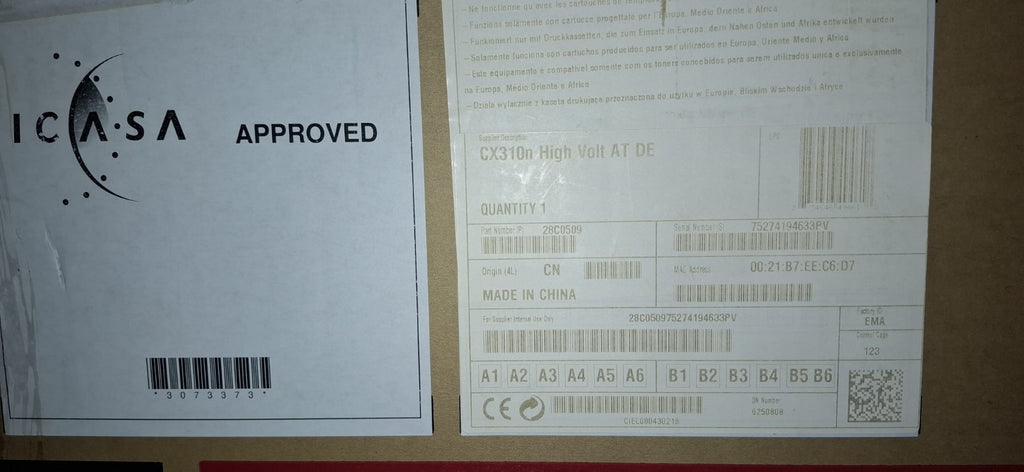 Lexmark CX 310n Farblaserdrucker Scan Kopie ADF USB 2.0 Netzwerk LAN Windows 11