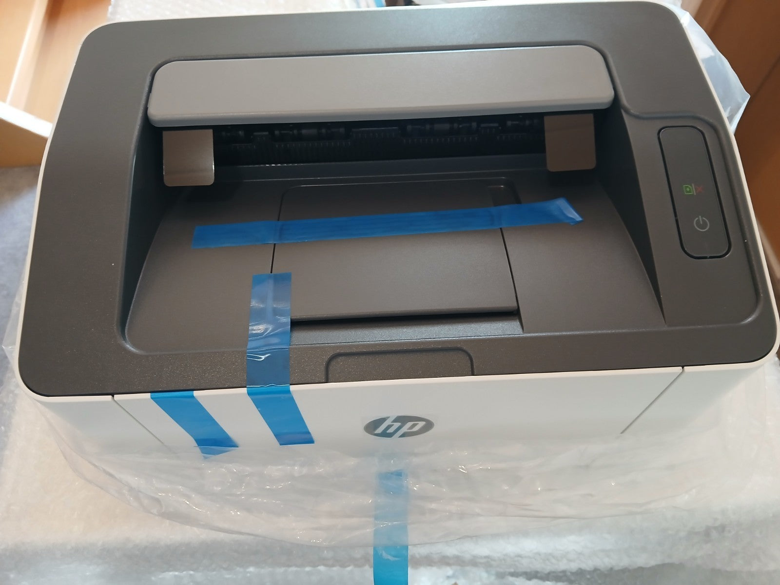 HP Laser 107a S / W Laserdrucker wie Neu Unbenutzt HP Toner USB A4 Win 10 MAC OS