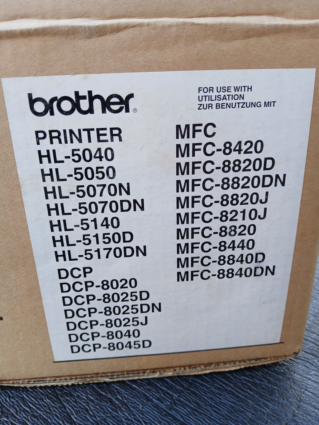 Brother LT 5000 Papierzuführung Lower Tray Unit Papierfach für HL DCP MFC Neu