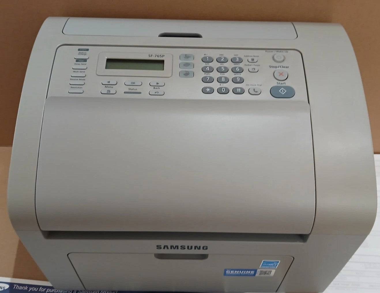 Samsung XPress SF-765P Multifunktionsdrucker Kopie Fax Scan ADF Scan to PC A4 A5