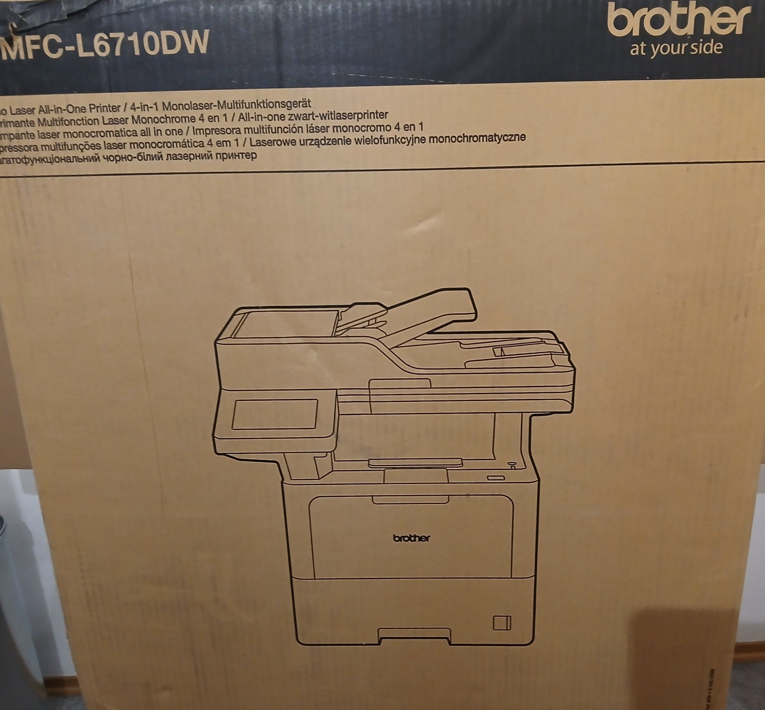 Brother MFC L6710DW Arbeitsgruppendrucker Fax Scan Kopie Dual Duplex ADF Win 11