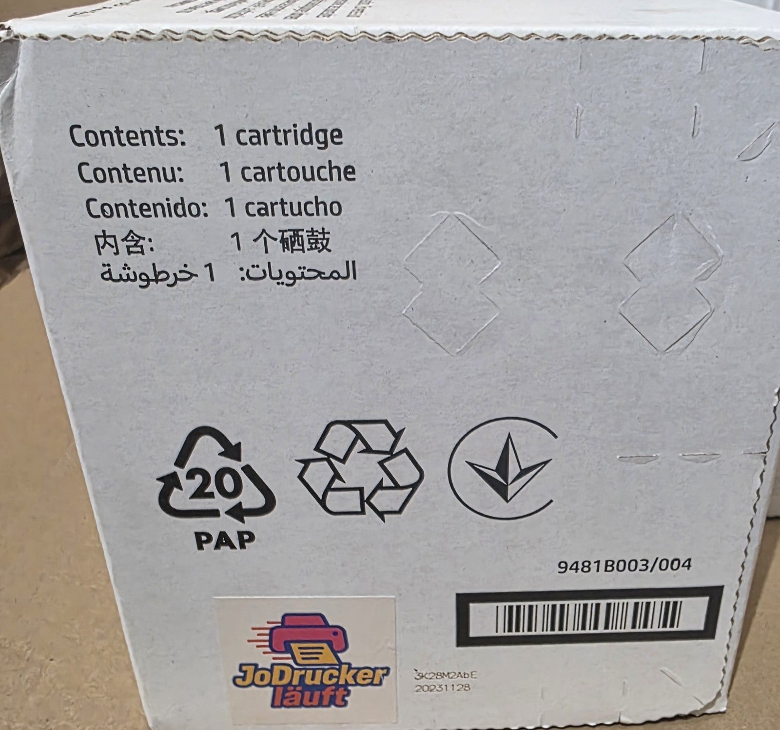 Original HP Toner CF360XC CF360XH 508X CF360X für HP M552 MFP M577 Black Neu