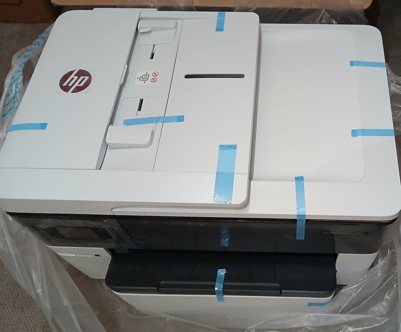 HP OfficeJet Pro 7740 Wide Format 4-in-1 Tinten-Profi-Gerät A3 Dual Duplex ADF !