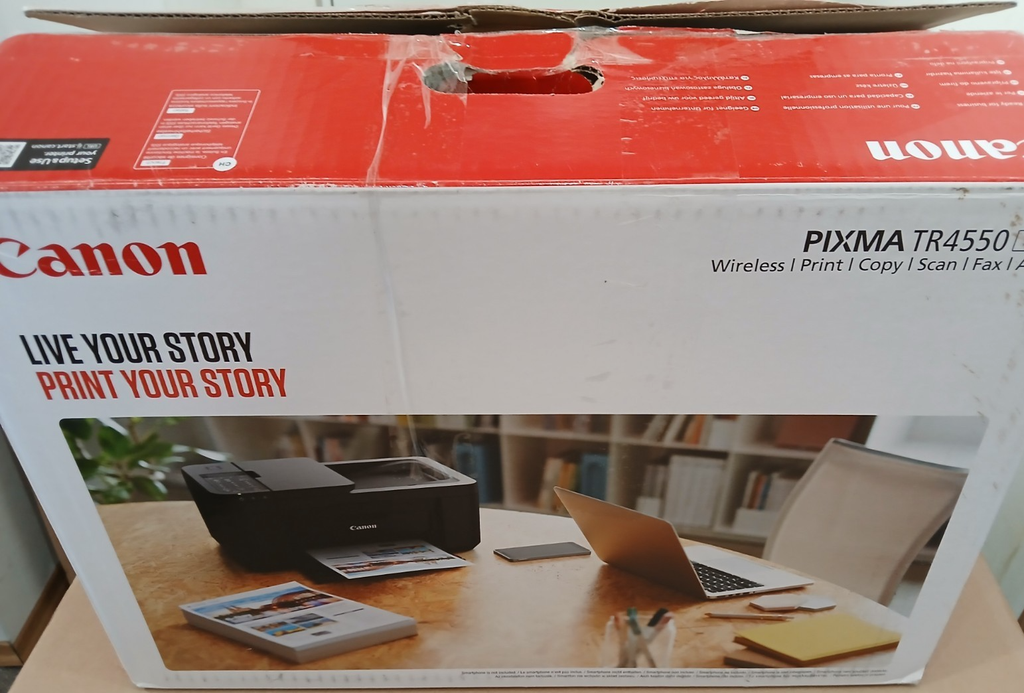 Canon PIXMA TR4550 Tinten-Multifunktionsdrucker Duplex ADF WLAN Airprint Win 11