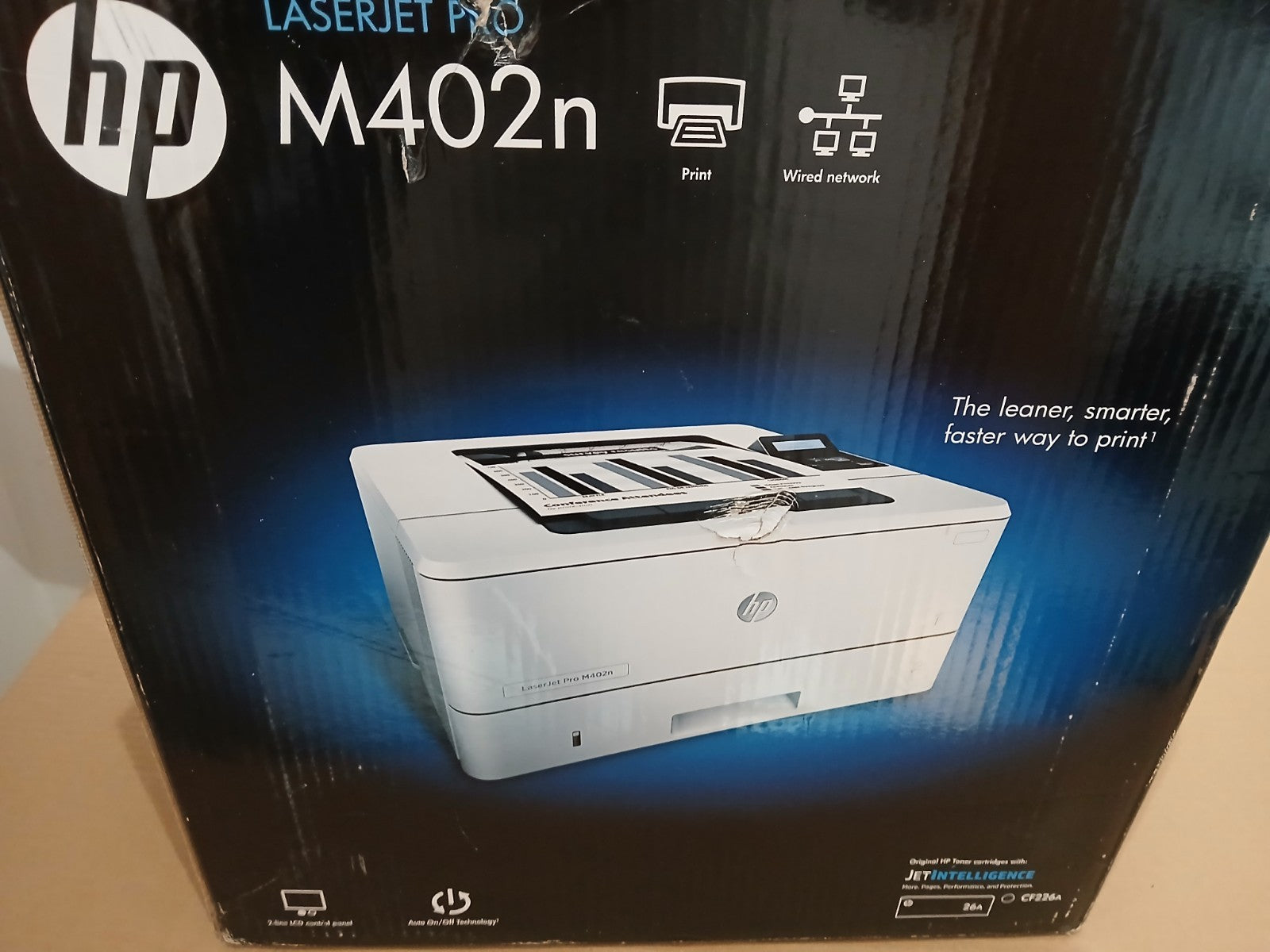 HP LaserJet Pro M402n S/W Laserdrucker USB 2.0 Netzwerk Ethernet Windows 11