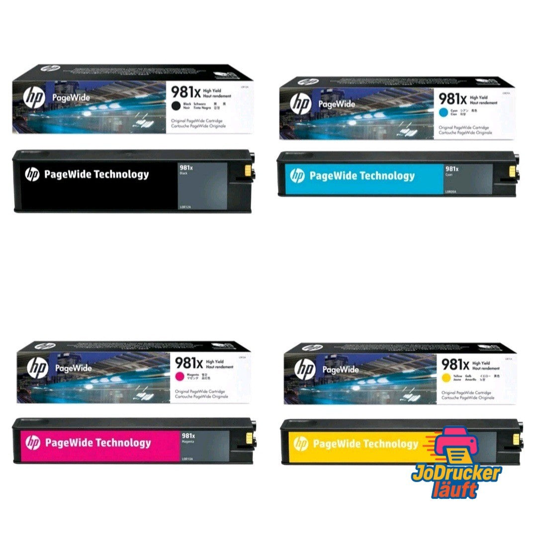 Original HP Patronen HP Page Wide Pro Color 556dn 556xh 586dn 586f FLOW MFP 586z