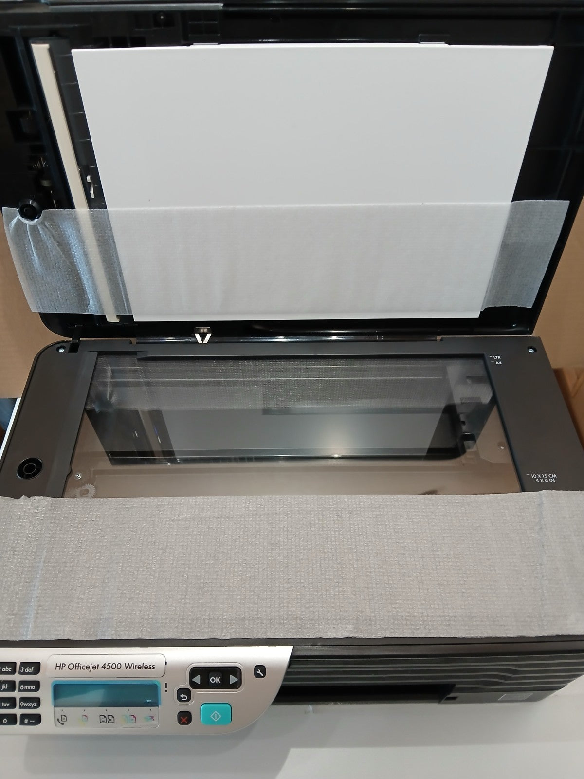 HP Officejet 4500 4-in-1-Tintenstrahldrucker Neuwertig! Unbenutzt! Blitzversand!