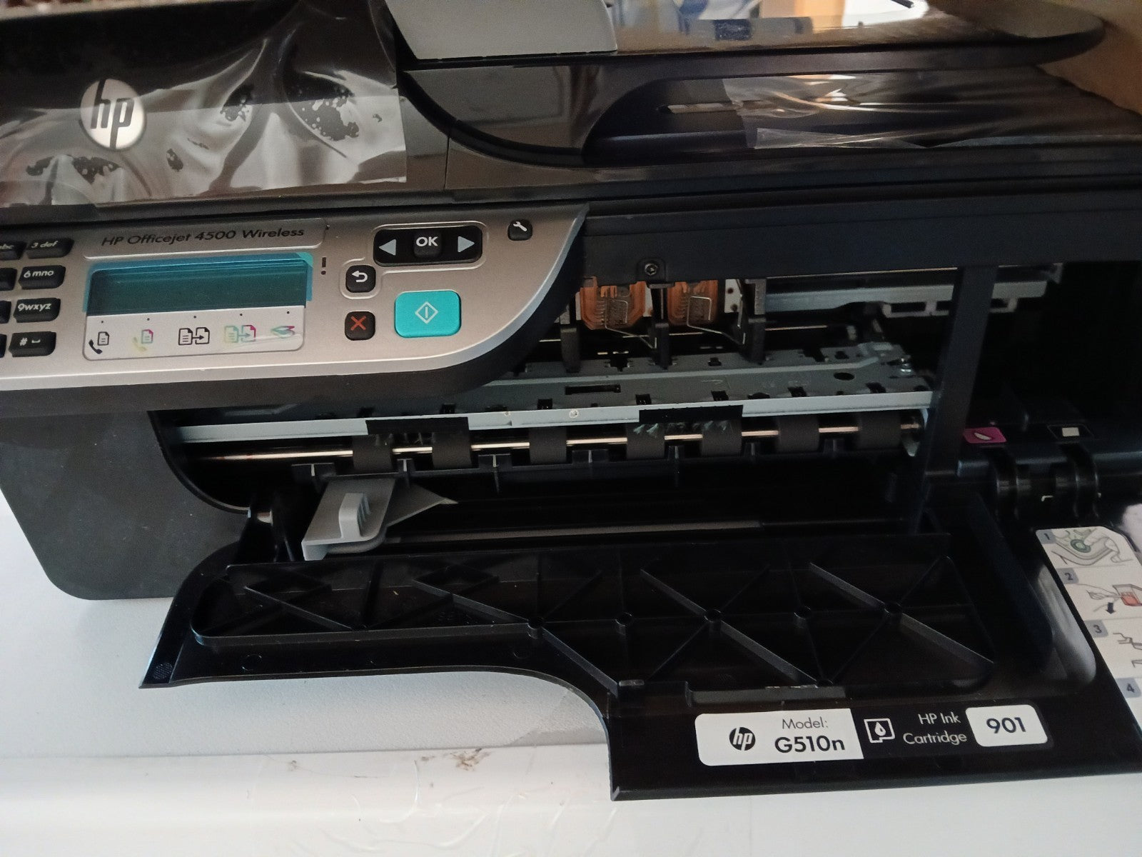 HP Officejet 4500 4-in-1-Tintenstrahldrucker Neuwertig! Unbenutzt! Blitzversand!