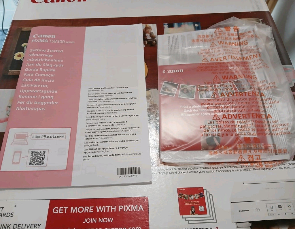 Canon PIXMA TS8351a 3-in-1 Tintenstrahldrucker Weiß Duplex CD/DVD Druck Airprint