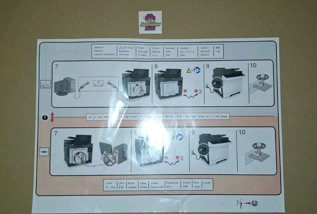 Lexmark CX 310n Farblaserdrucker Scan Kopie ADF USB 2.0 Netzwerk LAN Windows 11