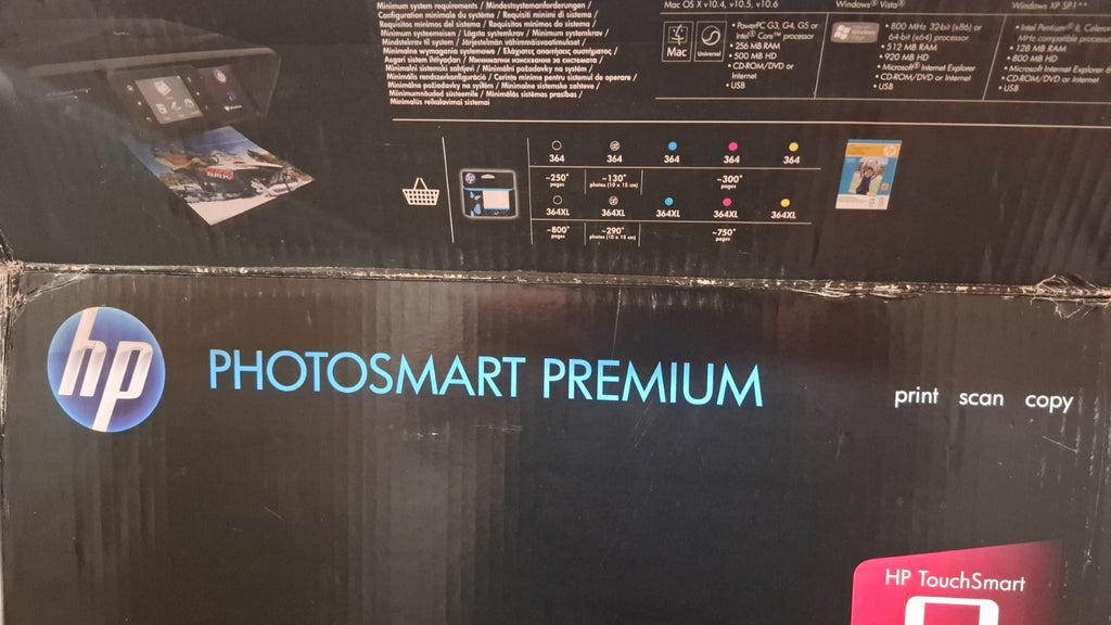 HP Photosmart Premium C309g Tinten Fotodrucker 3 in 1 Gerät Duplex WLAN Win 10