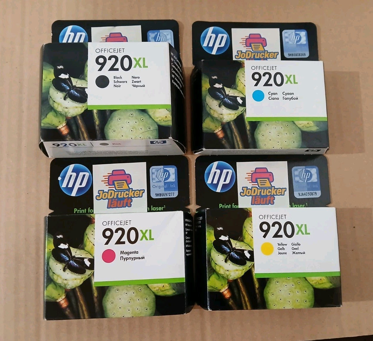 Original HP Tintenpatrone 920XL Multipack für Office Jet 6000 6500 7000 7500 NEU