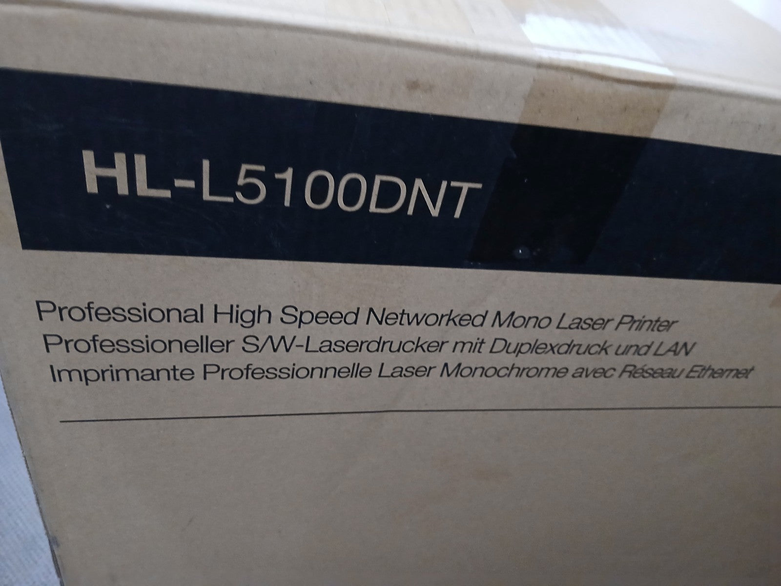 Brother HL-L5100DNT Mono Laser Drucker 520 Blatt Schacht LAN USB Duplex Win 11