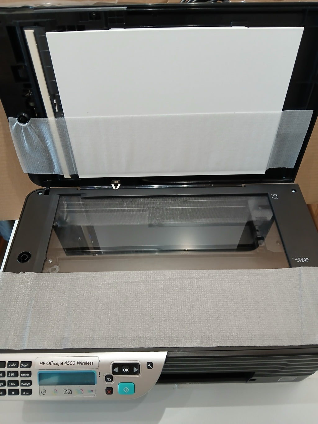 HP Officejet 4500 4-in-1-Tintenstrahldrucker Neuwertig! Unbenutzt! Blitzversand!