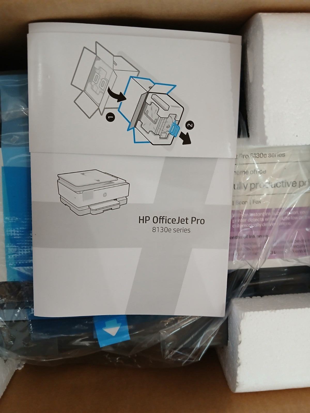 HP Office Jet Pro 8135e 4in1 Tintenstrahldrucker Duplex ADF Win 11 WiFi Airprint