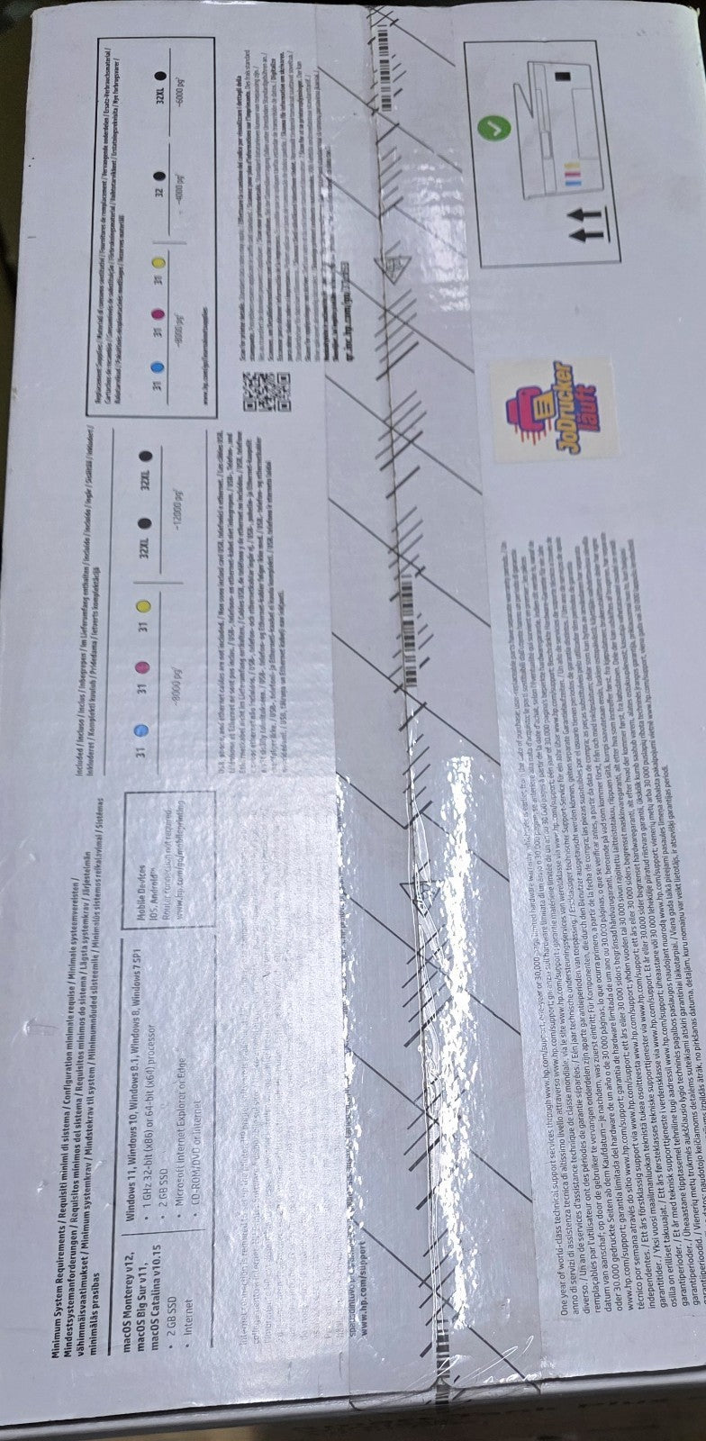 HP Smart Tank Plus 570 3-in-1 Tintenstrahldrucker ADF USB 2.0 Wlan Mopria Win 11