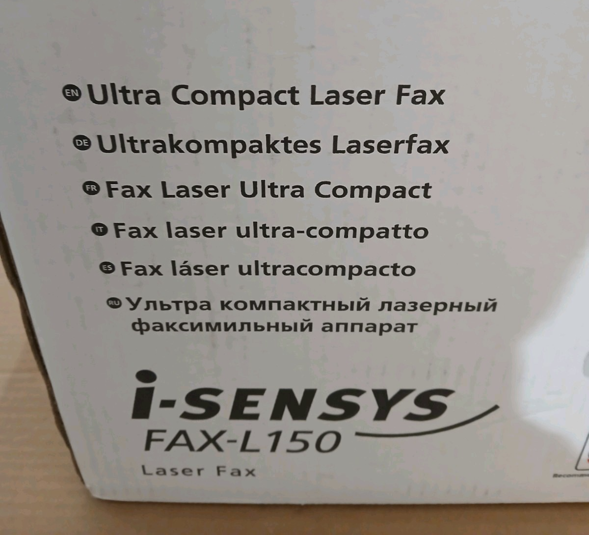 Canon i-SENSYS FAX-L150 Laserfax Kopierer Drucker ADF Unbenutzt Originalverpackt