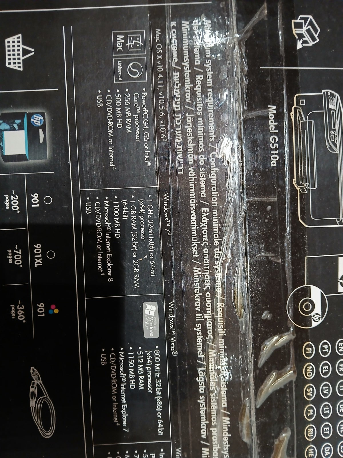 HP Officejet 4500 4-in-1-Tintenstrahldrucker Neuwertig! Unbenutzt! Blitzversand!