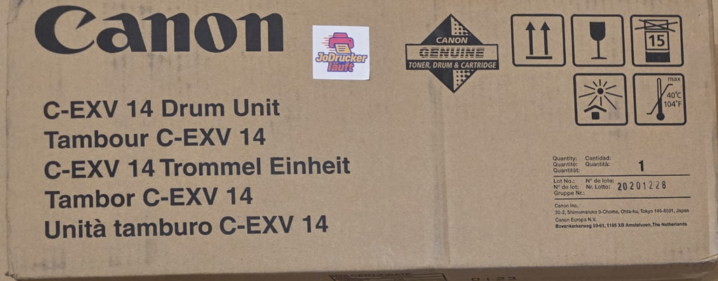 Original Canon C-EXV14 Trommel 0385B002 für  imageRunner 2016/2020/2318/2320 Neu