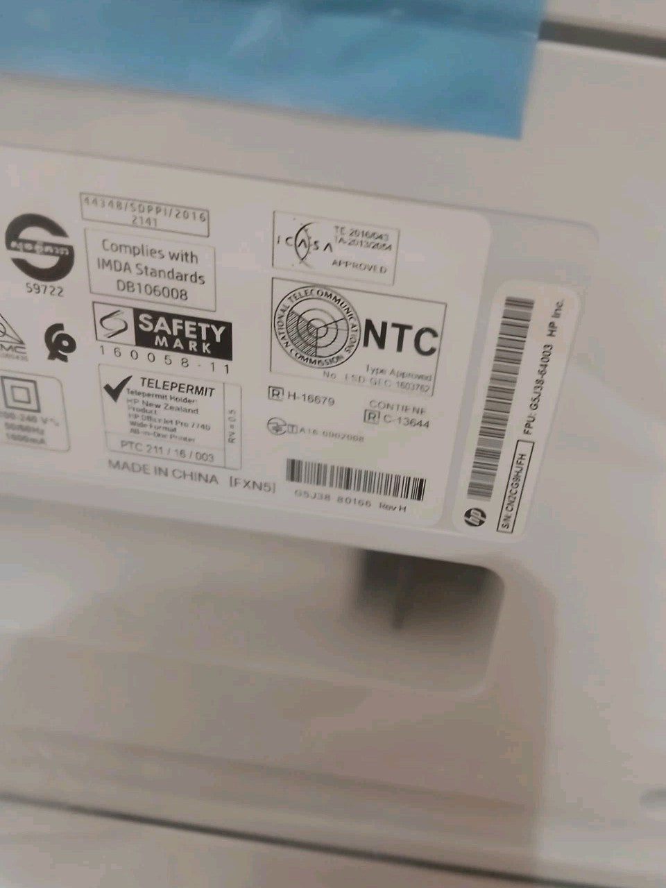 HP OfficeJet Pro 7740 Wide Format 4-in-1 Tinten-Profi-Gerät A3 Dual Duplex ADF !