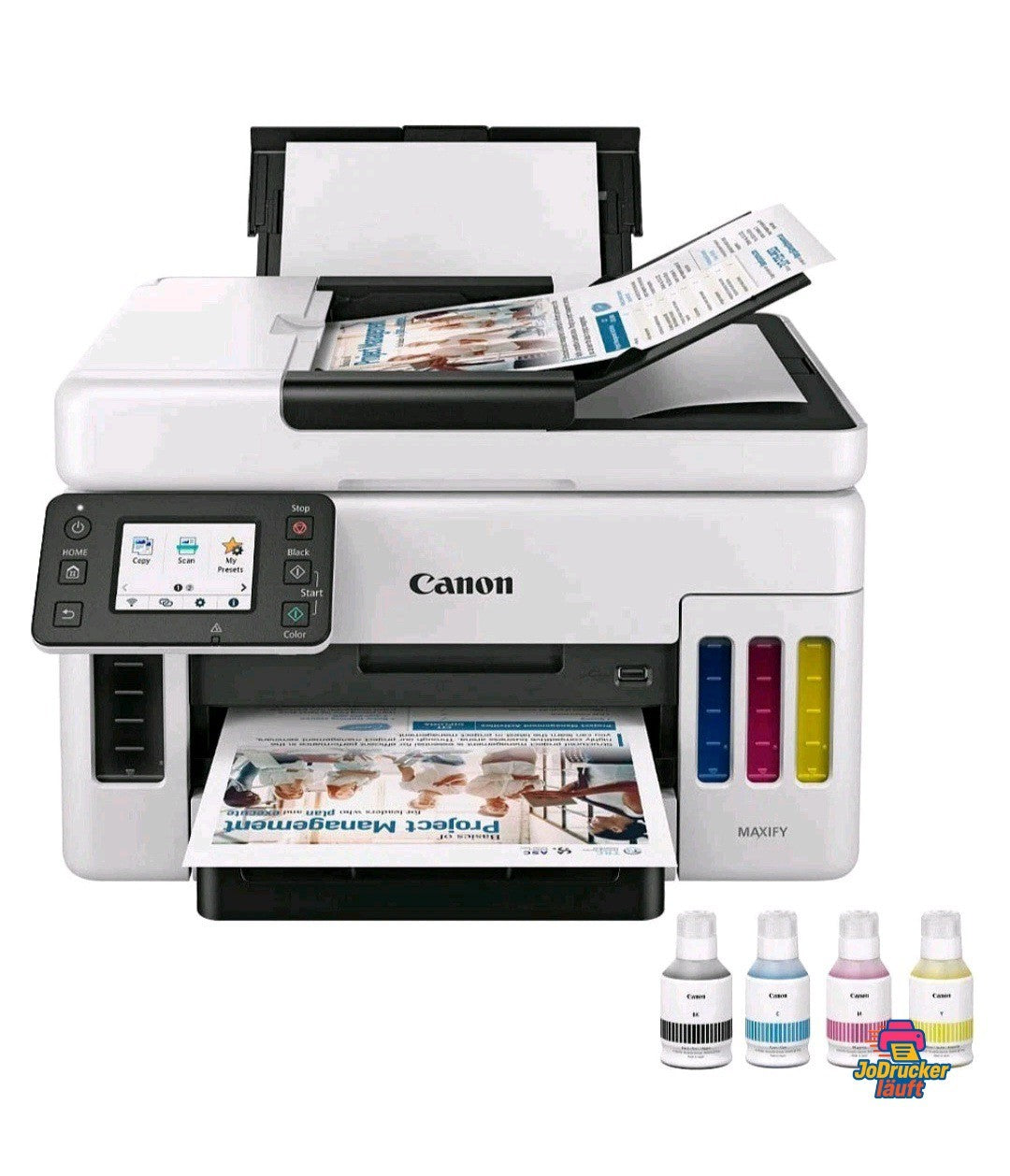 Canon Maxify GX6050 Tintenstrahl-Multifunktionsdrucker Duplex ADF Wlan Win11