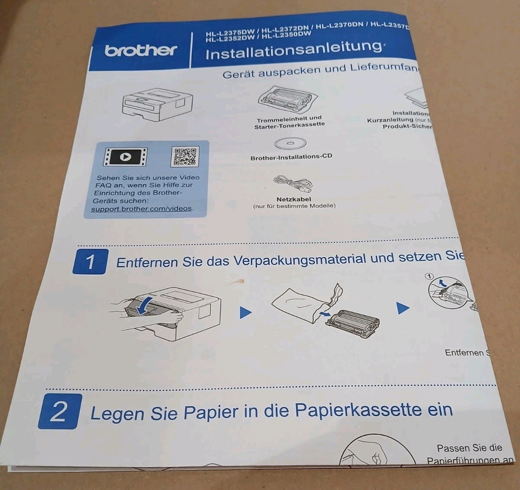 Brother HL-L2350DW S / W Laserdrucker Duplex Wi-Fi USB 2.0 Wlan Airprint Win 11