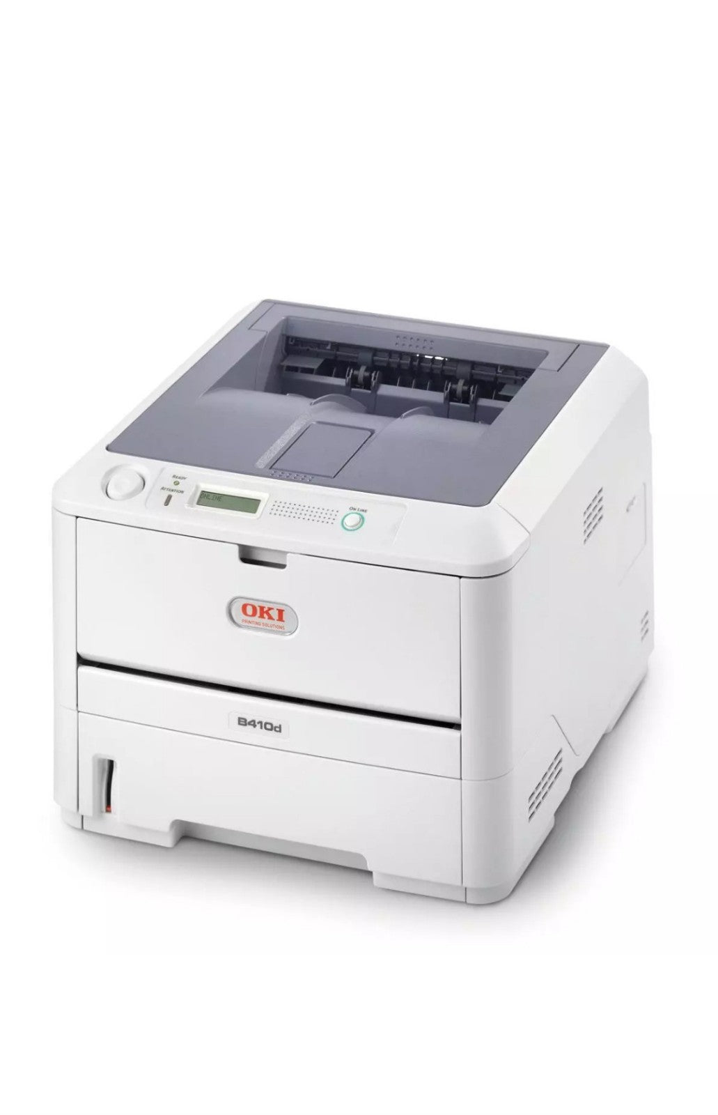 Oki B410d S/W Laserdrucker Duplex USB 2.0 A4 A5 A6 Windows 11 bis Mac Os 15