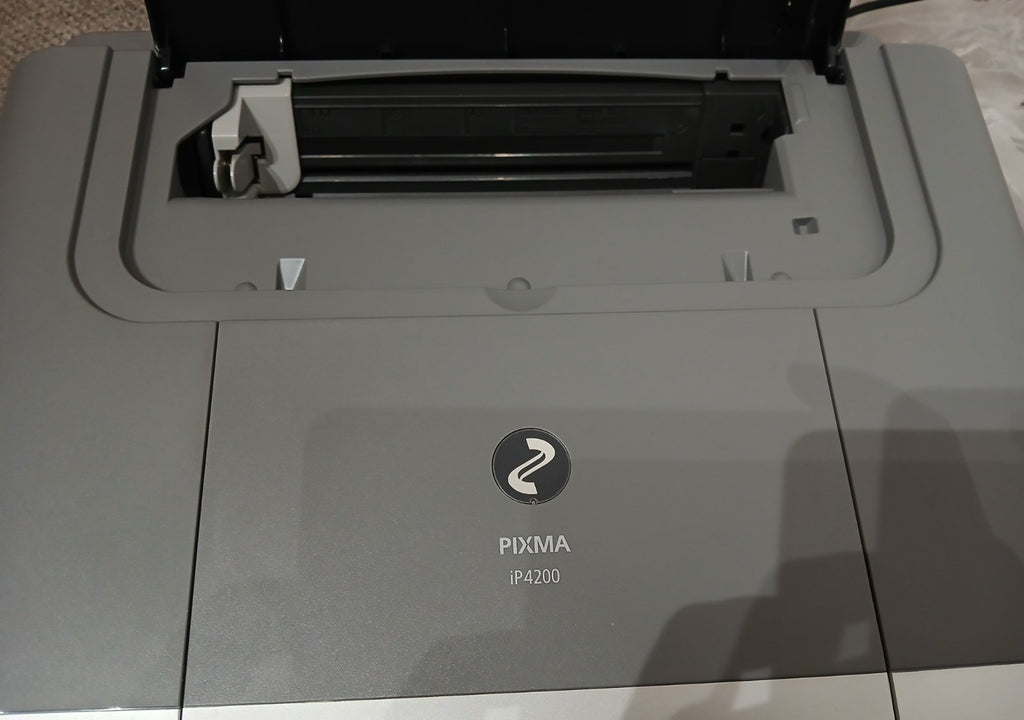 Canon Pixma iP4200 Tintenstrahl Foto & CD  & DVD Drucker Wie Neu !  XP ! USB !