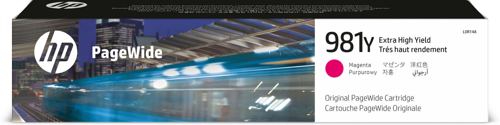 HP 981Y Original PageWide L0R14A  Tintenpatrone Magenta für HP Page Wide 556 586
