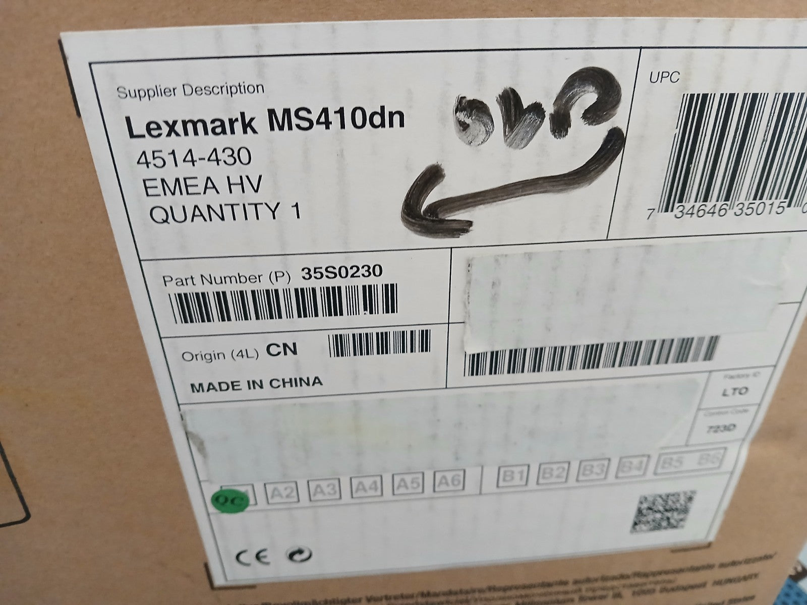 Lexmark MS410DN S/W Laserdrucker Duplex USB 2.0 Wlan Netzwerk Ethernet Win 11